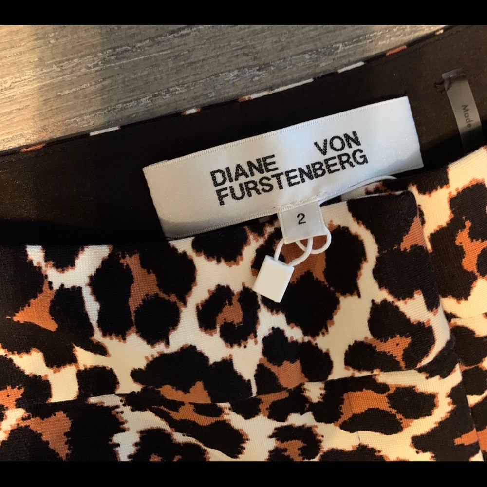 Diane Von Furstenberg SorenLeopard Print Pants